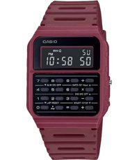 casio vintage red