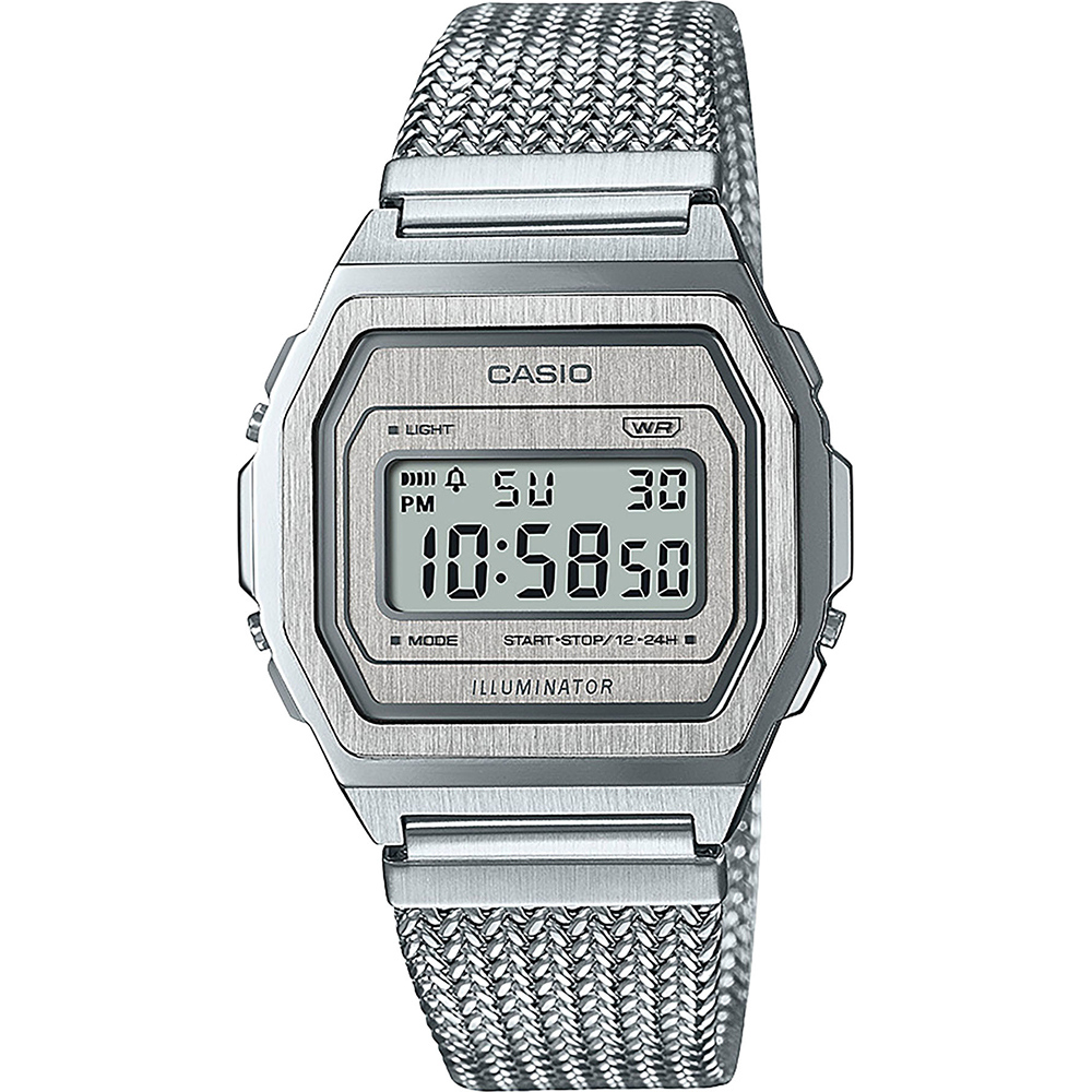 F91W-1 | Steel Black Digital Watch | CASIO