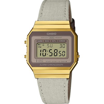 Casio Vintage A700WEGL-7A New Slim Vintage Watch
