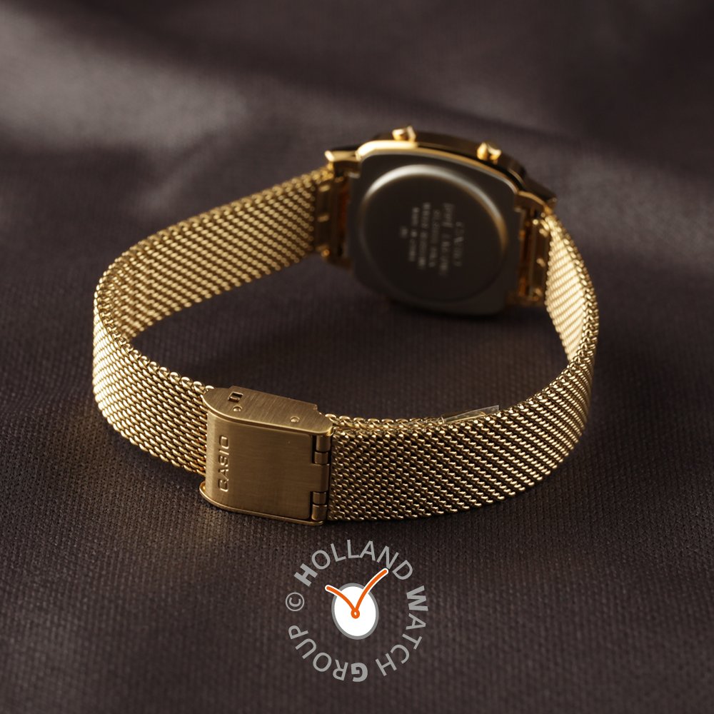 Casio A168WG Vintage Watch - Men's Watches in Gold, Buckle