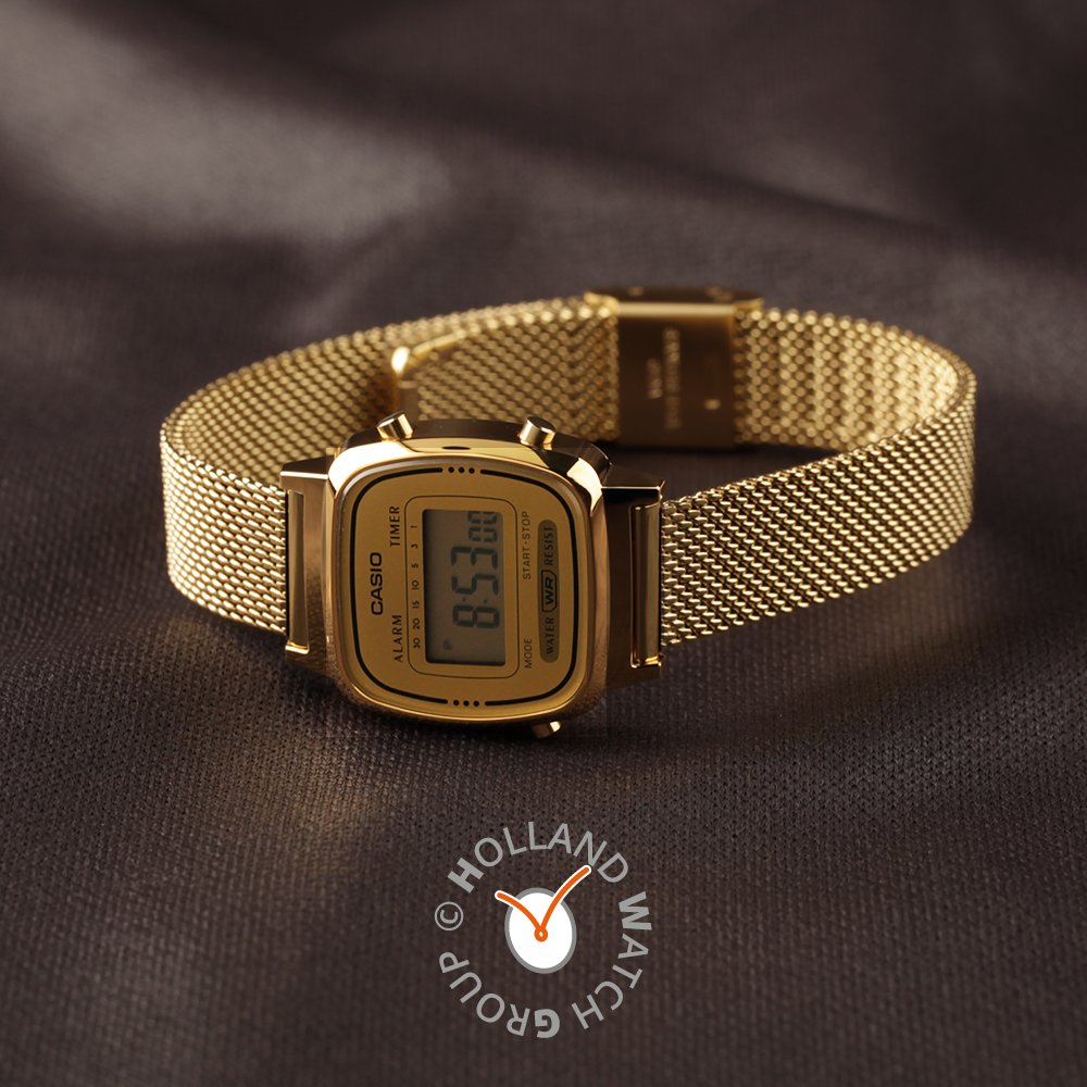 ❤️ Reloj Casio Vintage de mujer dorado pequeño LA670WEGA-9EF.