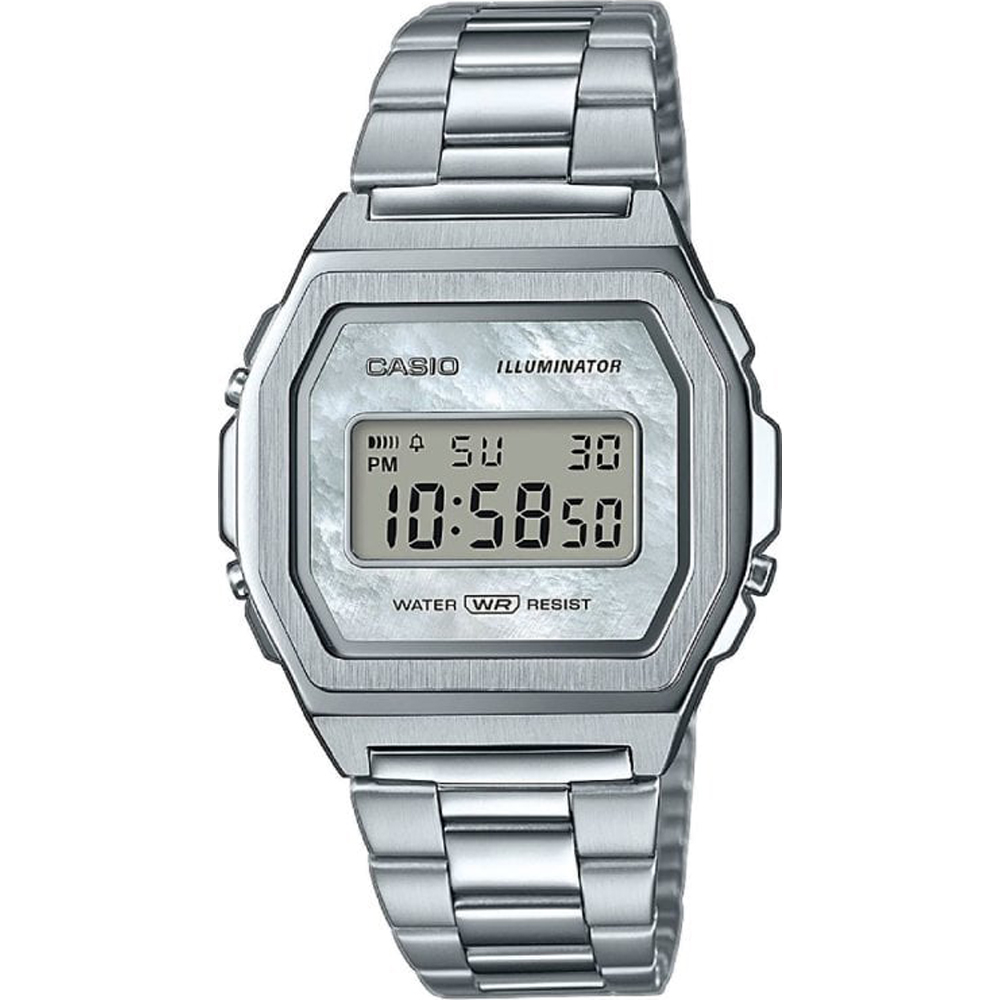 GA2100FF-8A | Retro Futuristic Metallic Silver Men’s Watch by G-SHOCK |  CASIO