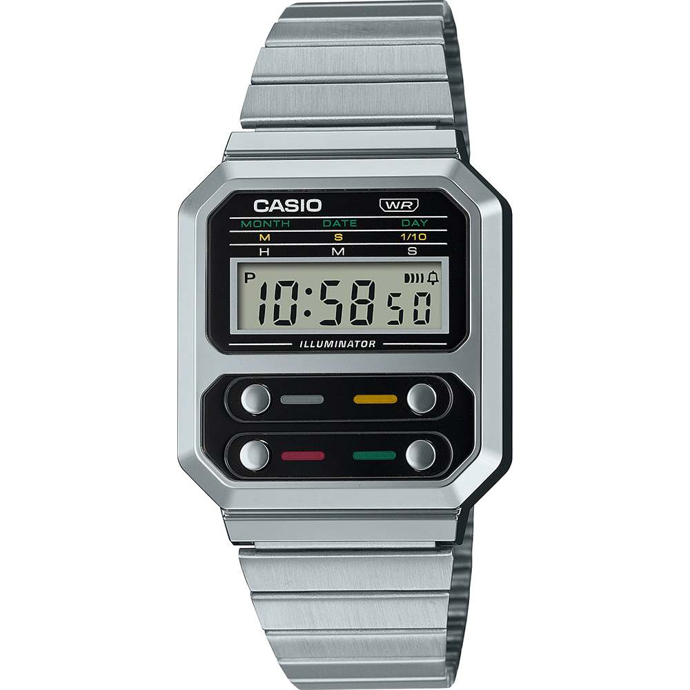 Casio Vintage A100WE-1AEF Vintage Edgy Watch