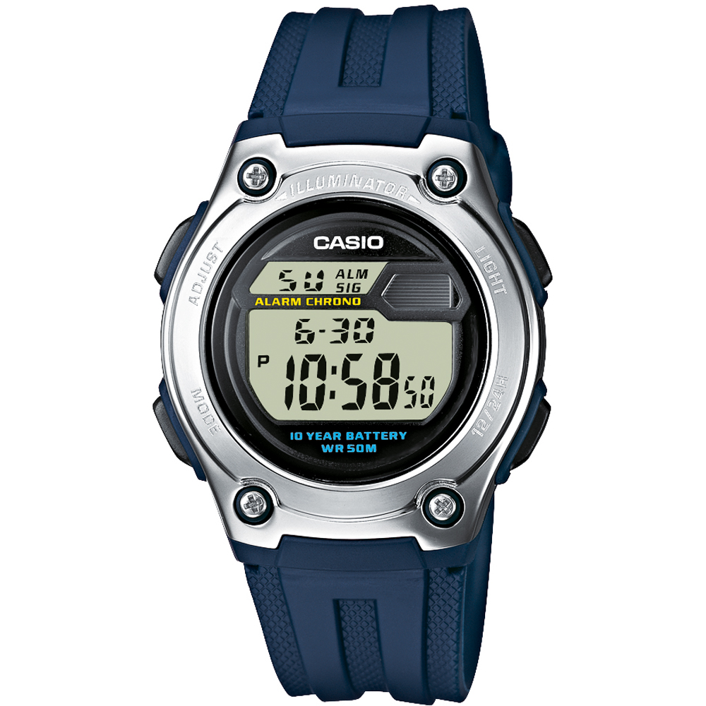 Montre Casio Collection W-211-2AVES Digital Junior