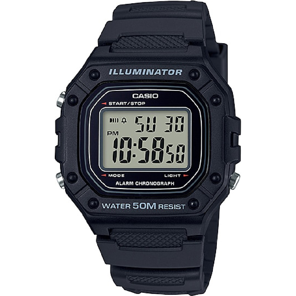 Casio W-218H-1AV Watch