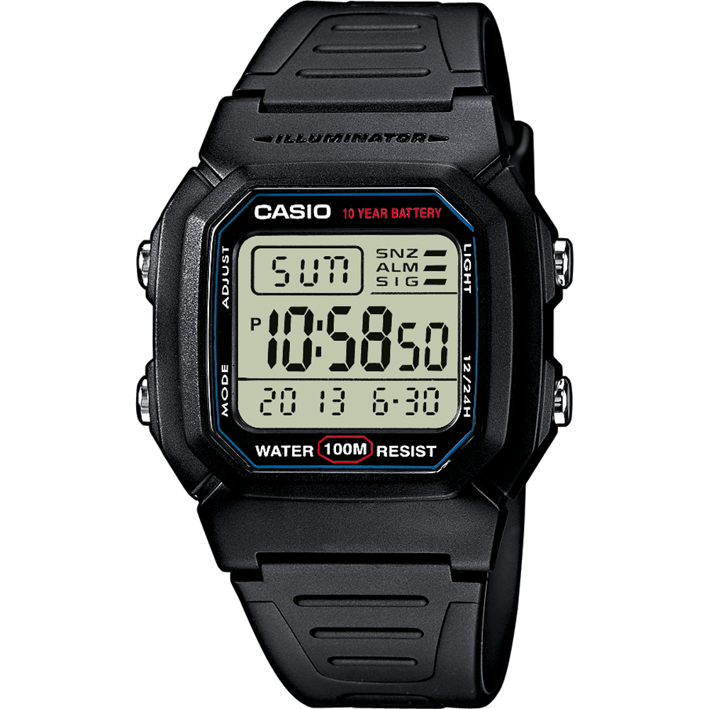 Relógio Casio Vintage W-800H-1AVES Vintage Edgy