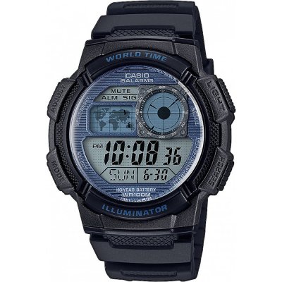 Casio Collection AE-1000W-2A2V World Time Watch