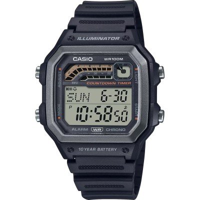 Casio Collection WS-1600H-1AV LCD Large Watch