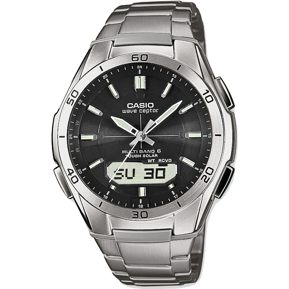 Casio Collection WVA-M640TD-1AER Wave Ceptor Horloge