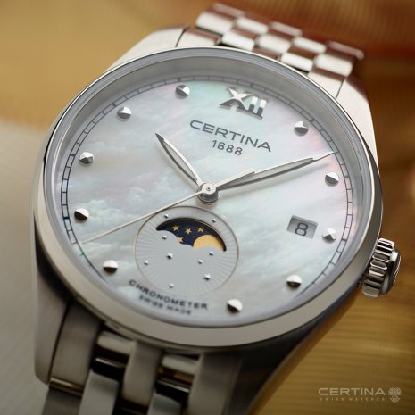 Certina watch silver