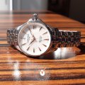 Certified Swiss watch with diamonds on dial  Certina