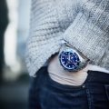 Swiss made automatic diving watch with day-date  Certina