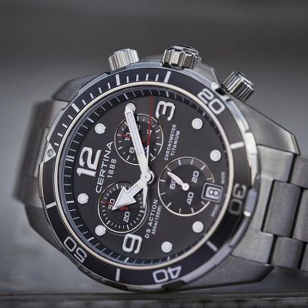 certina titanium watches