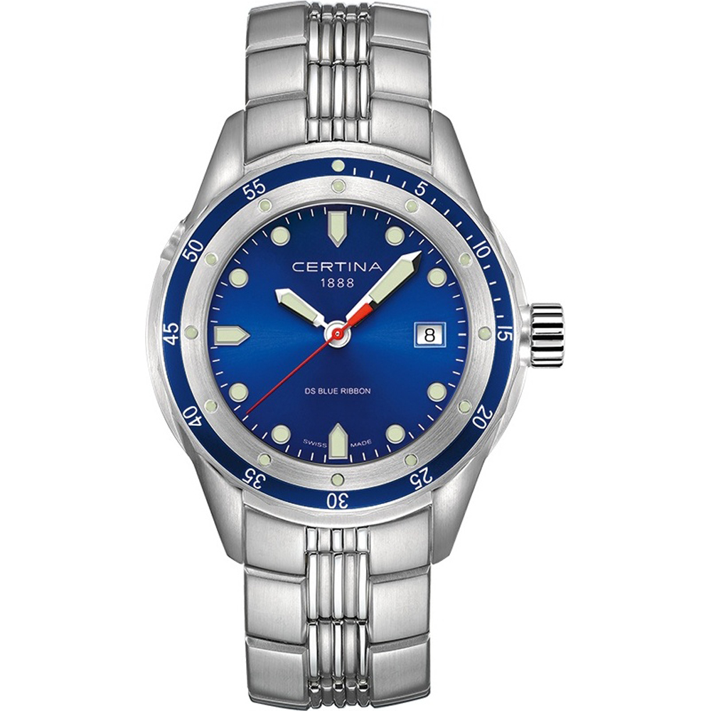 Certina C0074101104101 Ds Blue Ribbon Watch