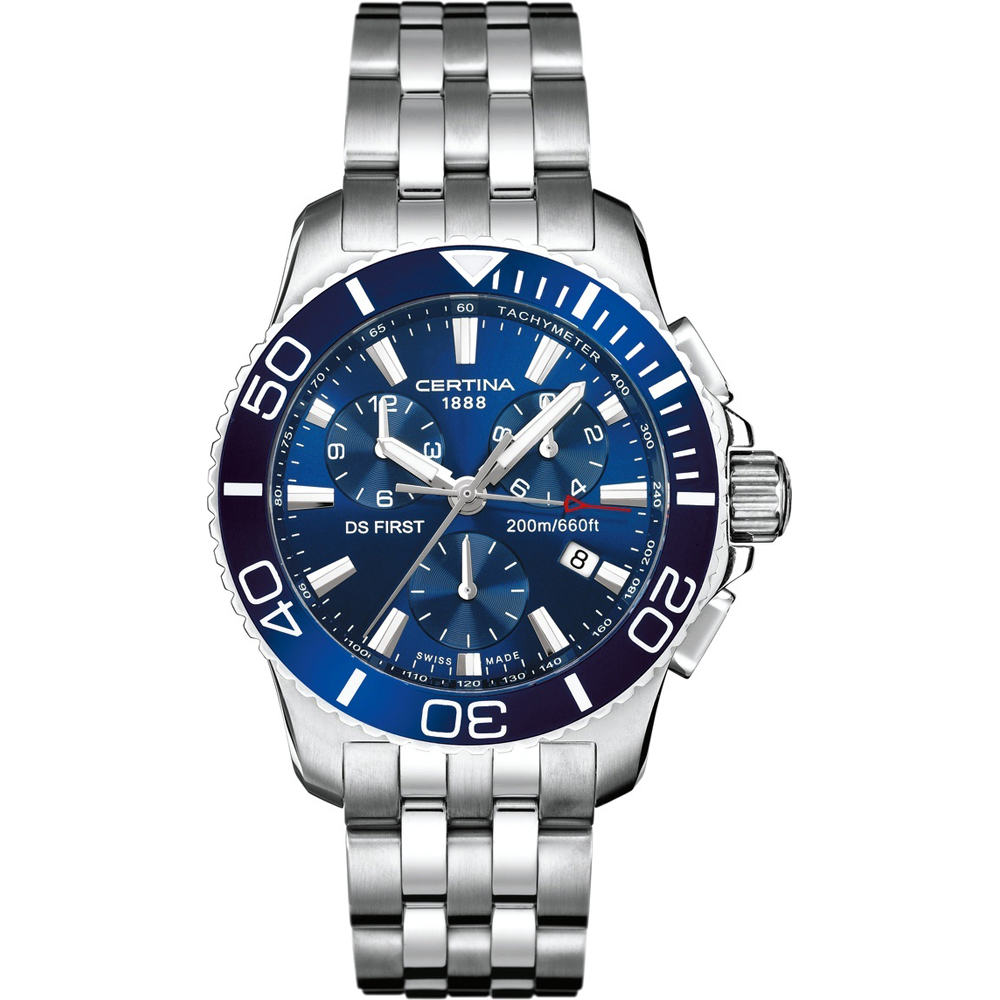 Certina C54171844251 Ds First Chrono Watch