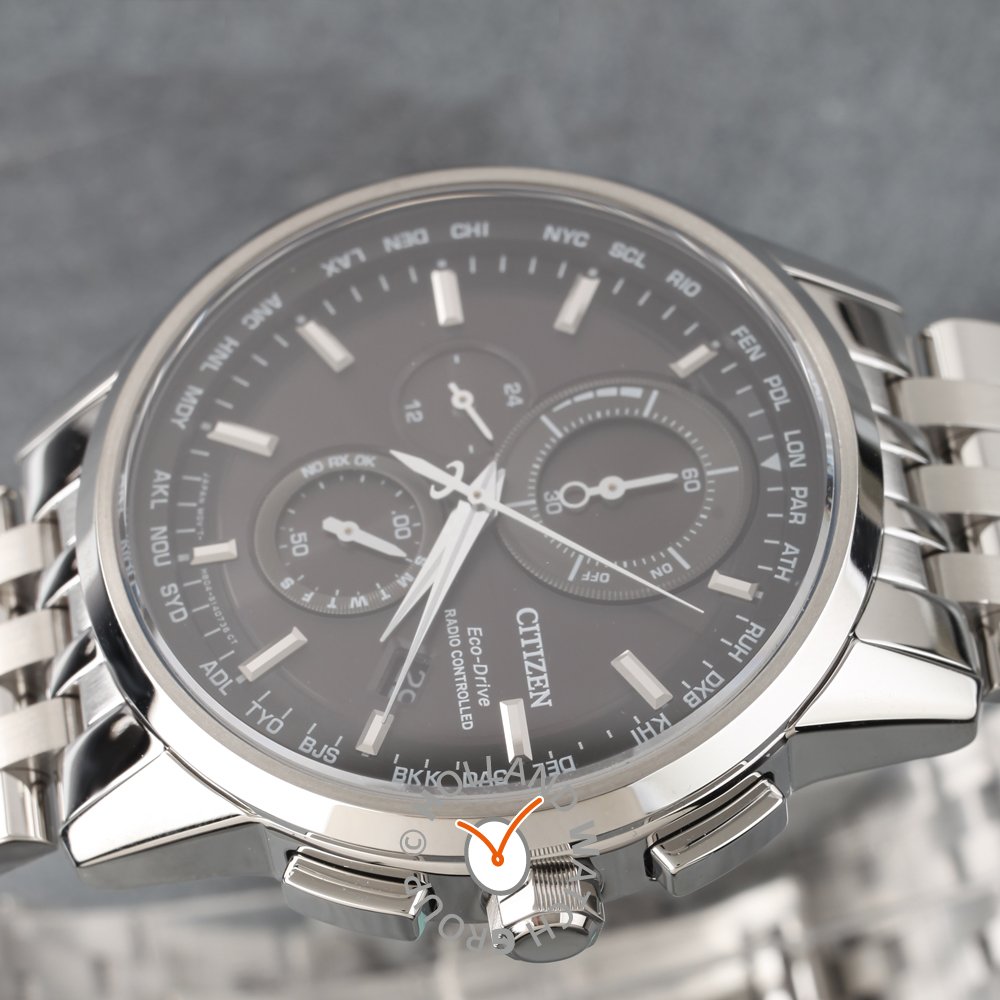 Men's Citizen Eco-Drive Global Radio Controlled Atomic Watch CB0027-51E