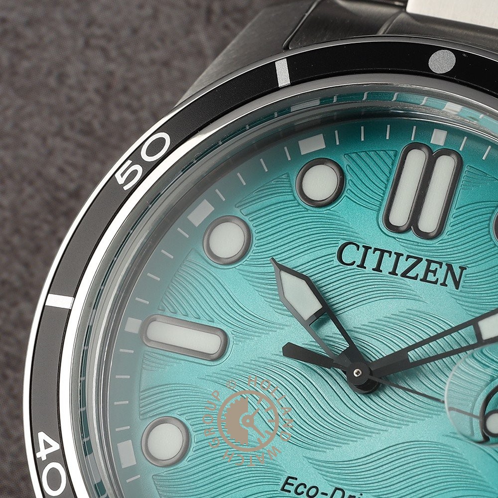 Orologio da uomo Citizen Marine Solar Sport Turchese