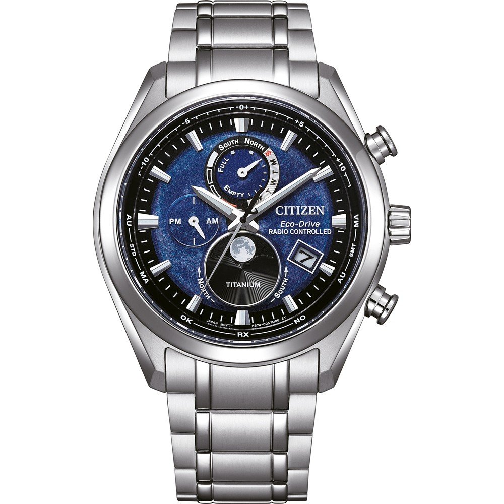 Citizen Super Titanium BY1010-81L Tsuki-yomi Uhr