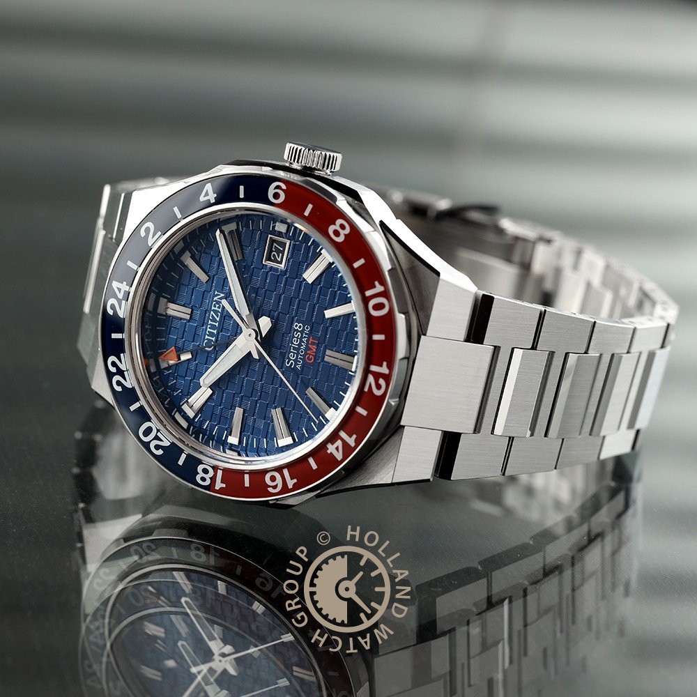 Citizen NB6030-59L Orologio Automatico GMT Serie 8 Da Uomo 41mm 10ATM Cronografo Orologio Sportivo 4 38740799