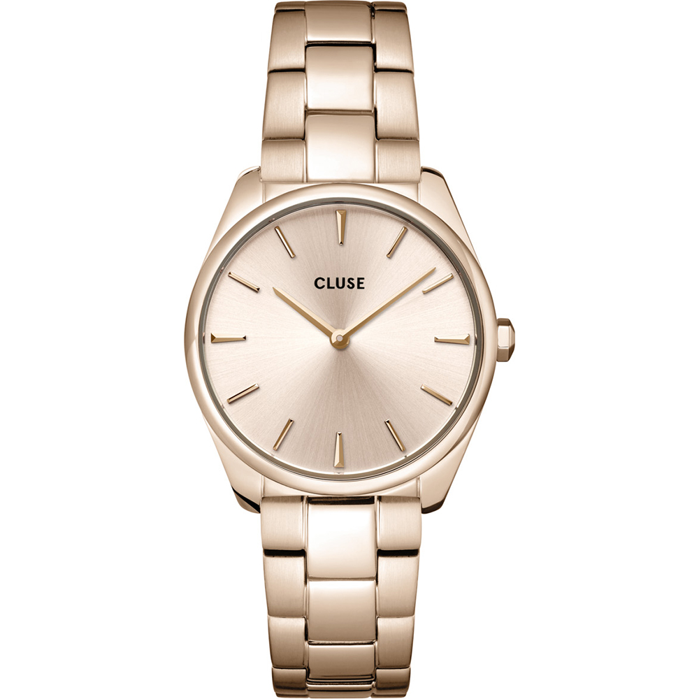 gold petite watch