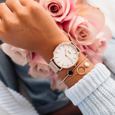 cluse horloge rose