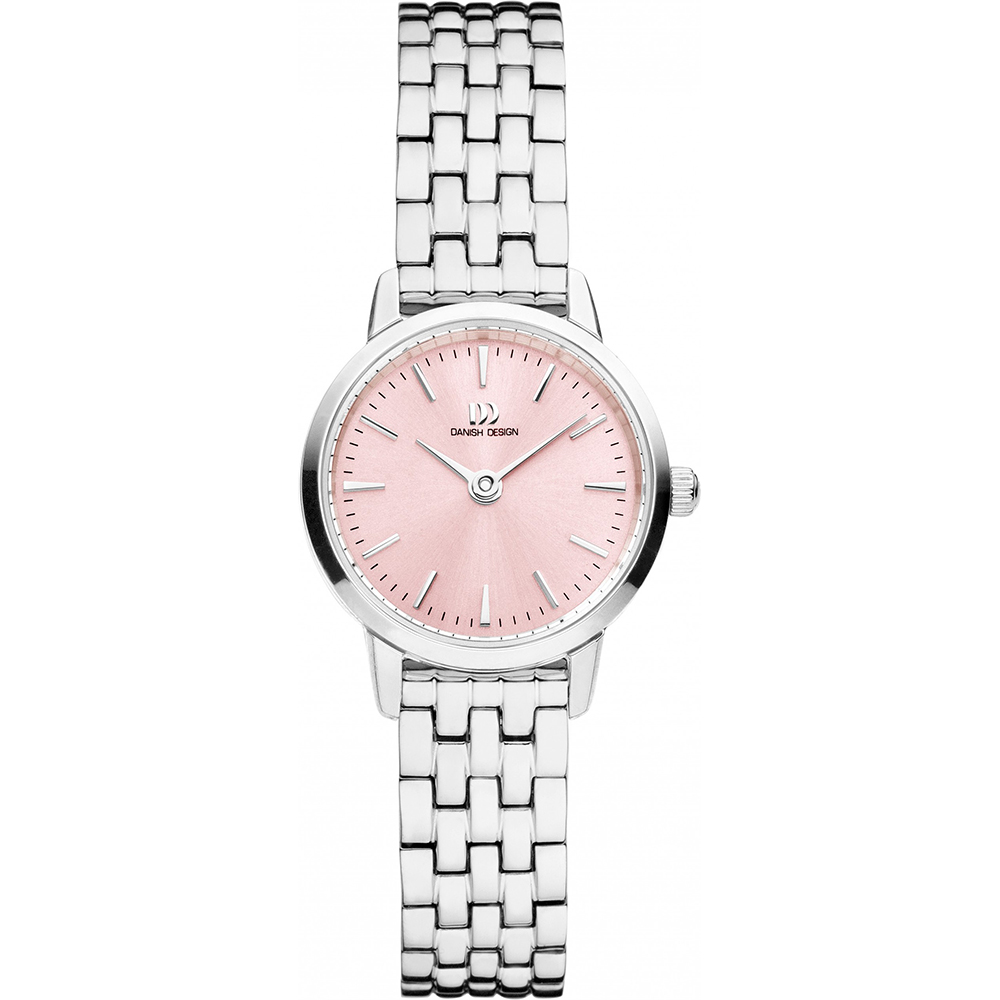 Reloj para mujer negro con oro rosado Chloe 32 mm
