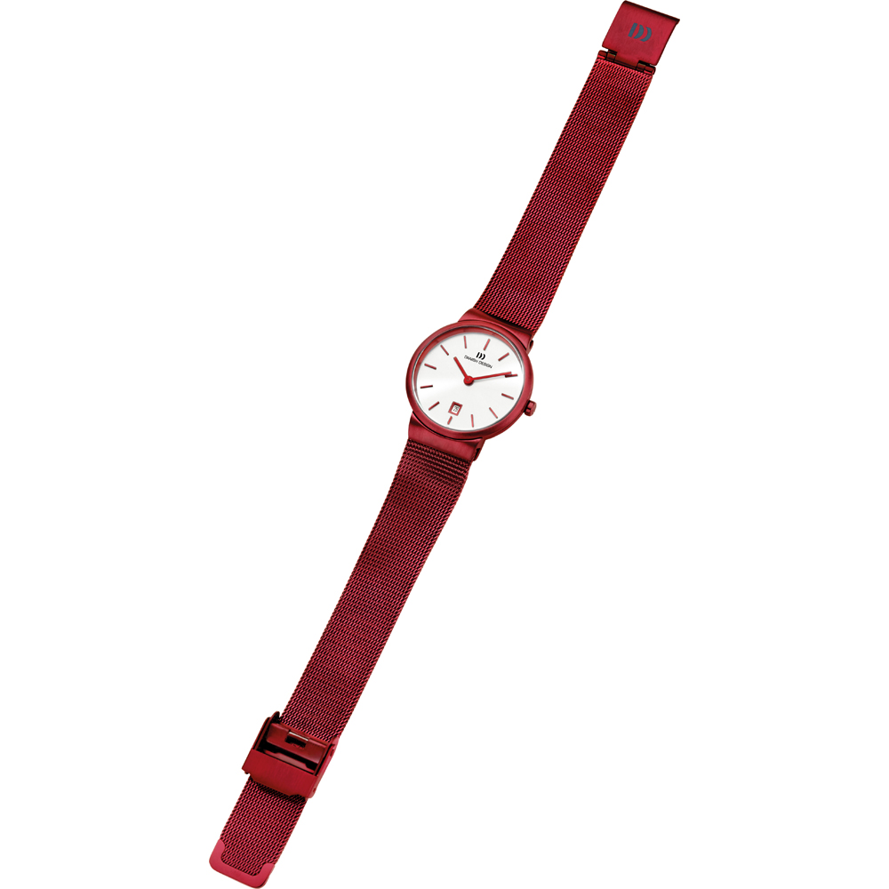 red designer watch