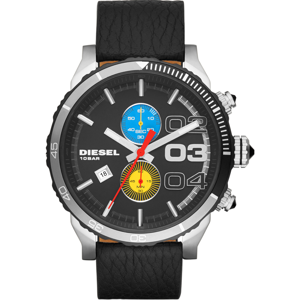 Diesel Watch Chrono Double Down Big DZ4331