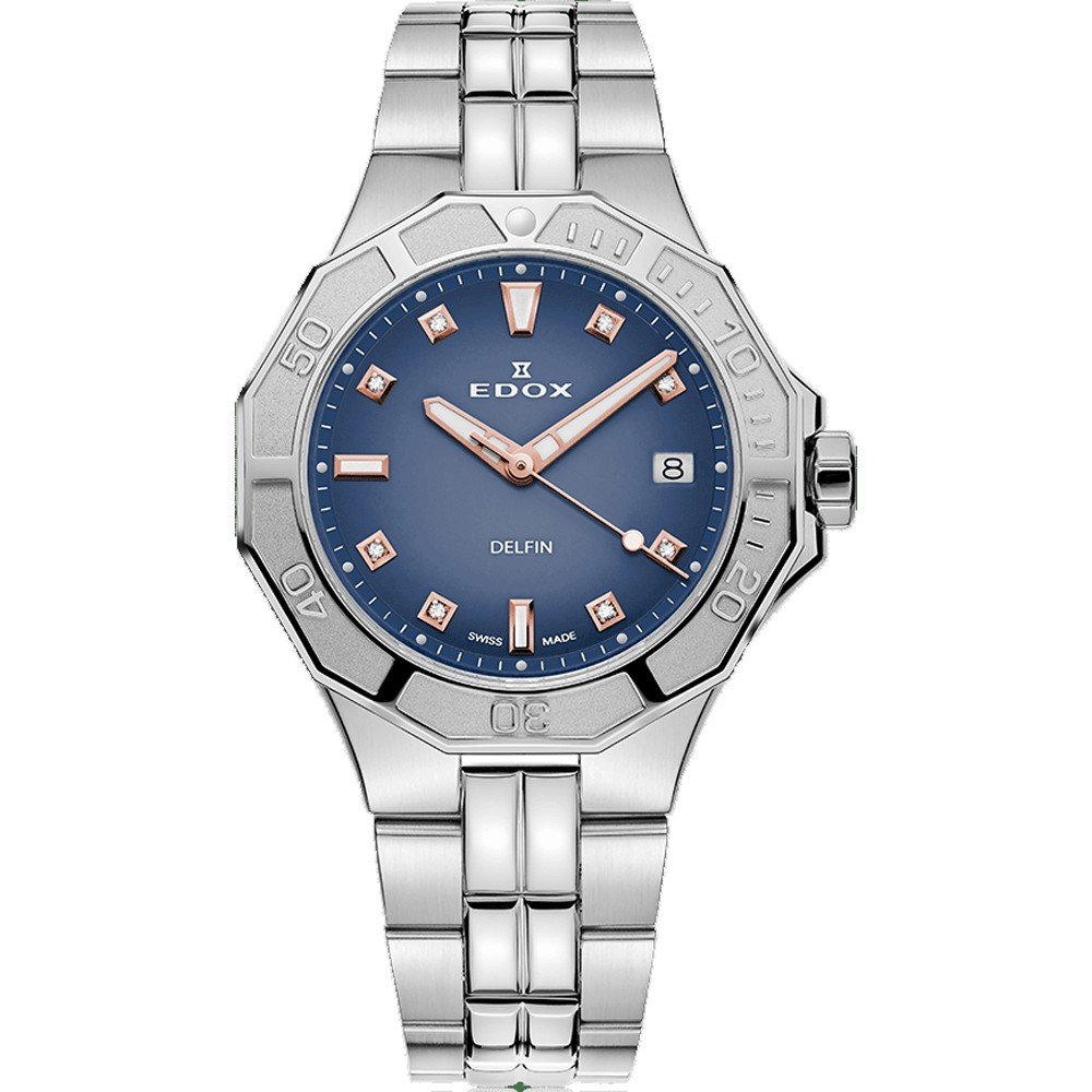 Edox Delfin 53020-3M-BUDDR Horloge