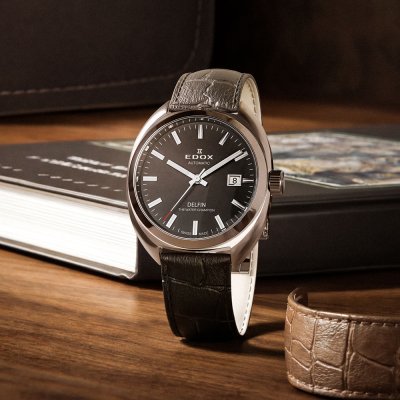 Edox Delfin 80143-3M-NIN Delfin 1961 Set Watch • EAN