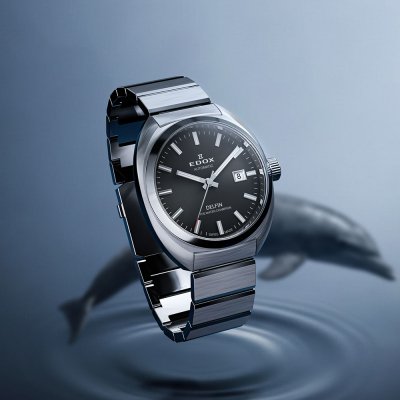 Edox Delfin 80143-3M-NIN Delfin 1961 Set Watch • EAN