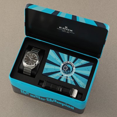Edox Delfin 80143-3M-NIN Delfin 1961 Set Watch • EAN