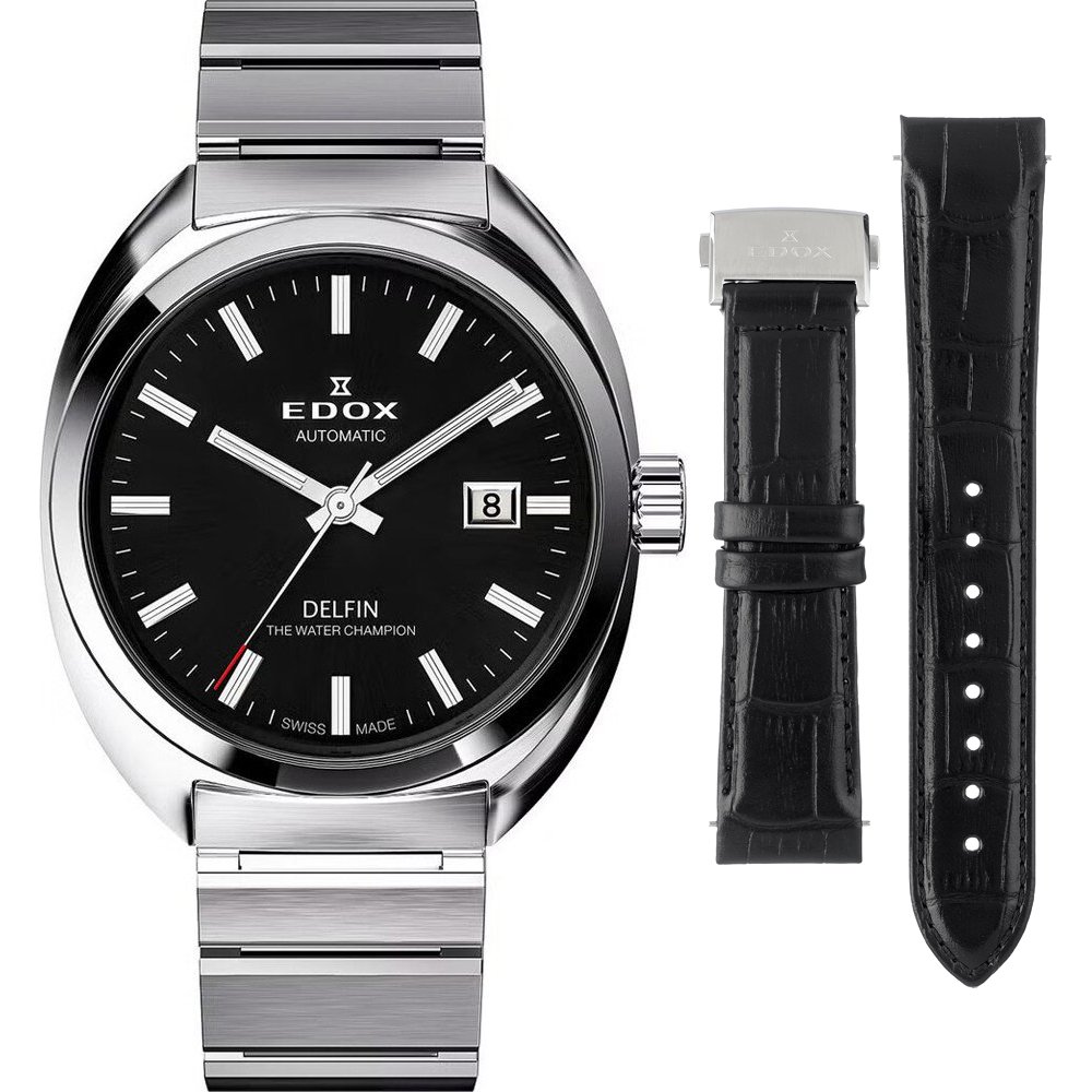 Edox Delfin 80143-3M-NIN Delfin 1961 Set 時計 • EAN: 7640428087172