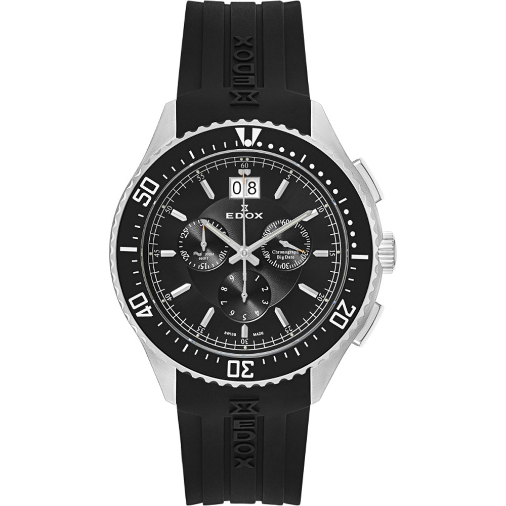 Edox 10026-3CA-NIN C1 Chronograph Horloge