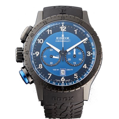 Edox 10305-3BUFM-BU1 Chronorally 1 Watch