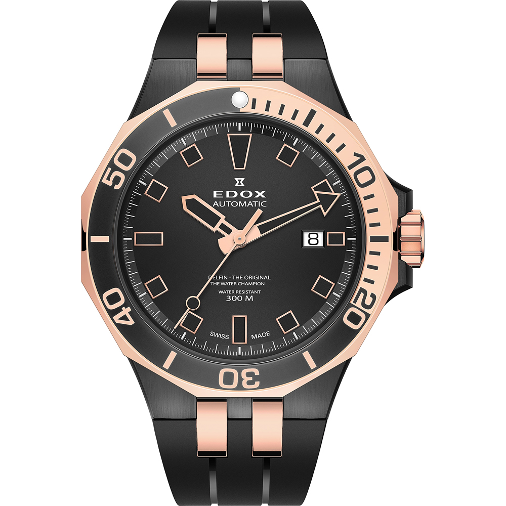 Edox 80110-357NRCA-NIR Delfin Watch