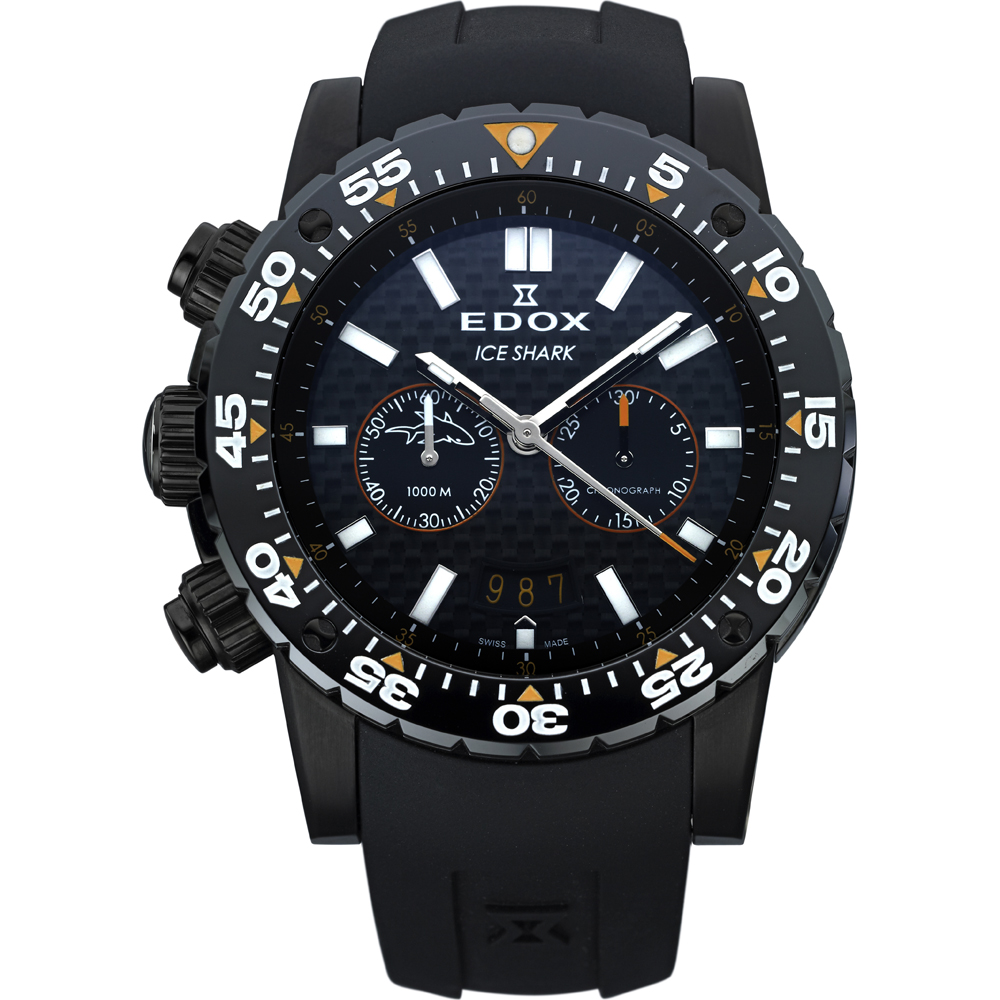 Edox 10301-37-NOR Ice Shark Watch