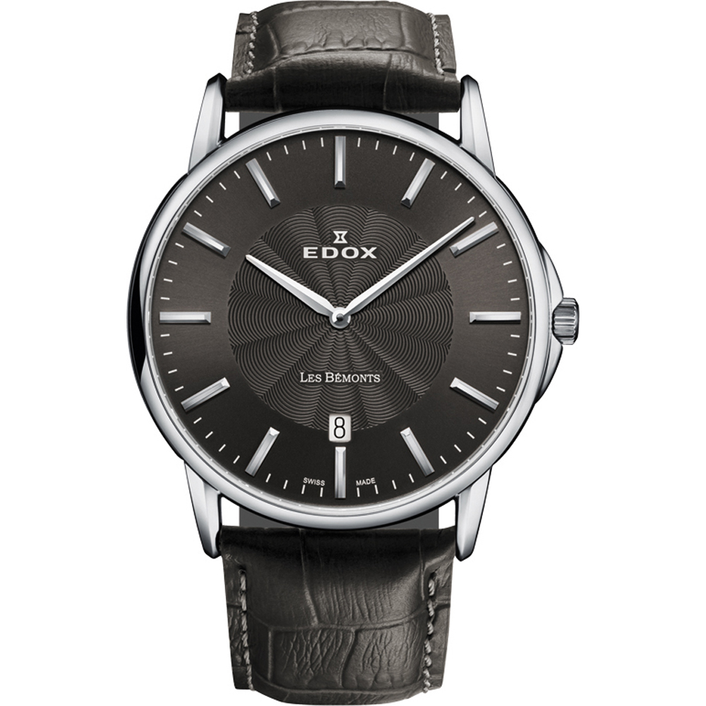 Edox Les Bémonts 56001-3-GIN Horloge
