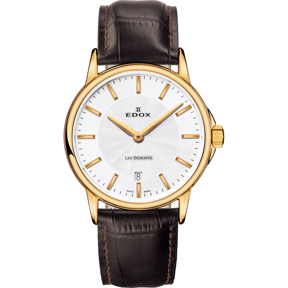 Edox Les Bémonts 57001-37J-AID Horloge