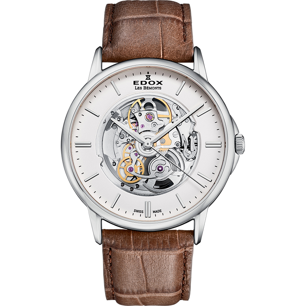 edox skeleton watch