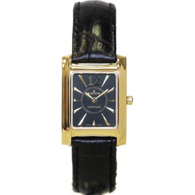 Edox 28119-37JP-NID Les Fontaines Watch