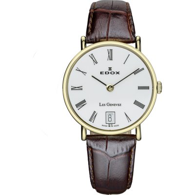 Edox 26013-37J-BR Les Genevez Watch