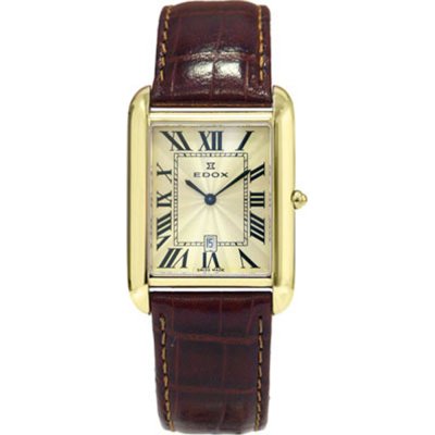 Edox 32019-37J-DB Les Genevez Watch