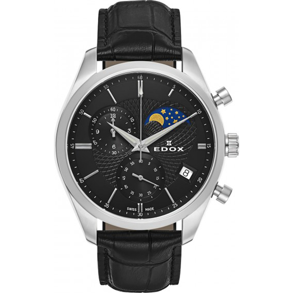 Montre Edox Les Vauberts 01655-3-NIN