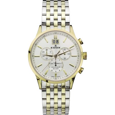 Edox 10011-357A-AID Les Vauberts Watch