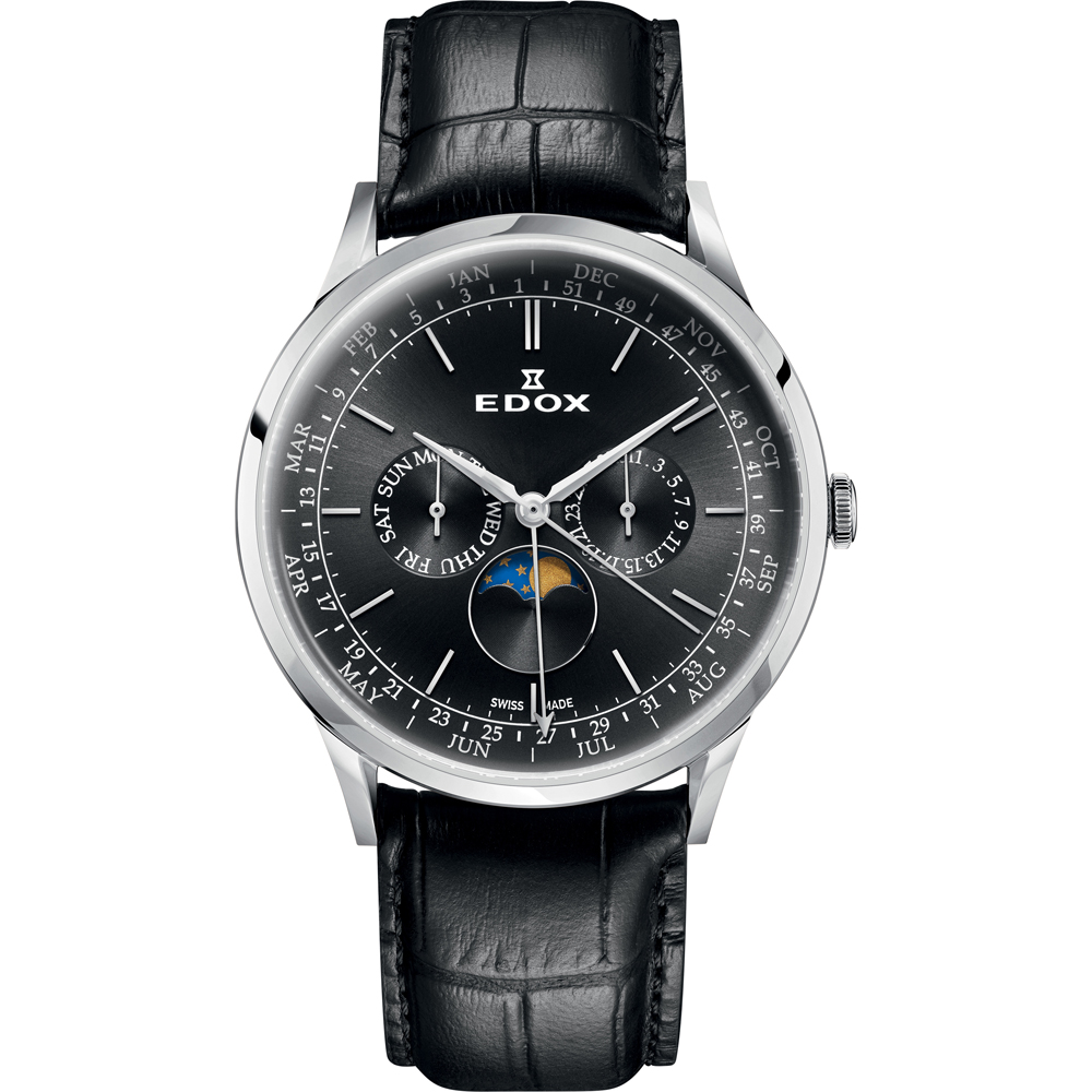 Edox Les Vauberts 40101-3C-NIN Watch
