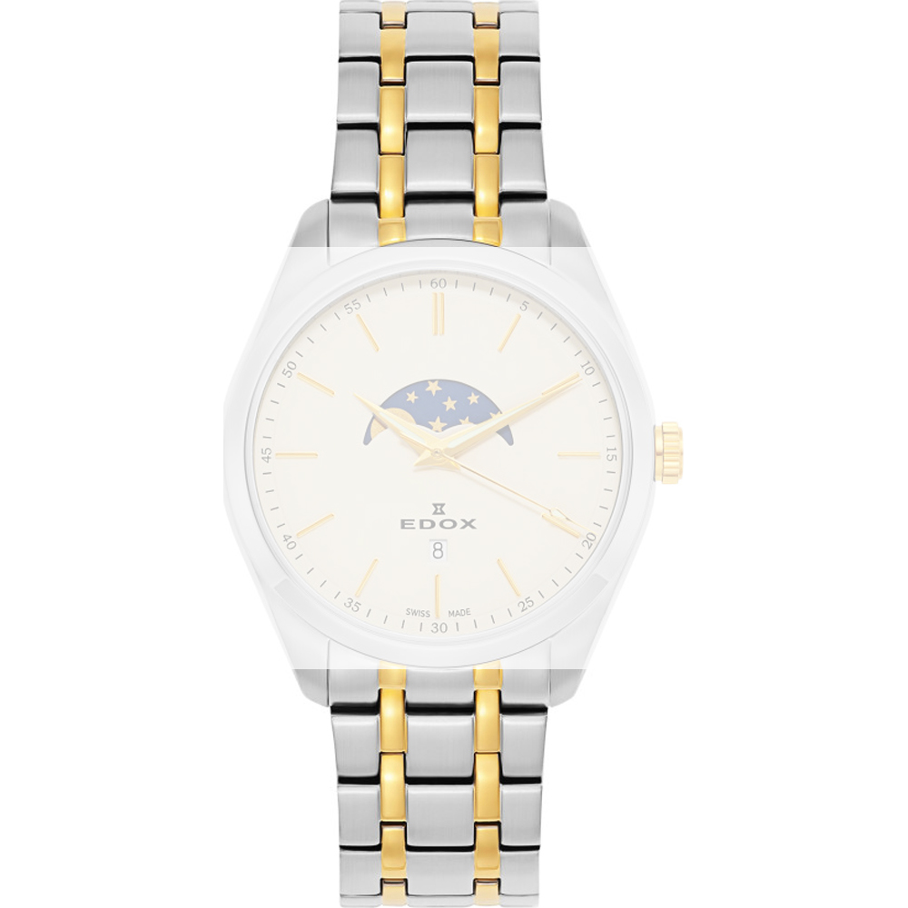 Edox A79018-357JM-AID Les Vauberts Horlogeband
