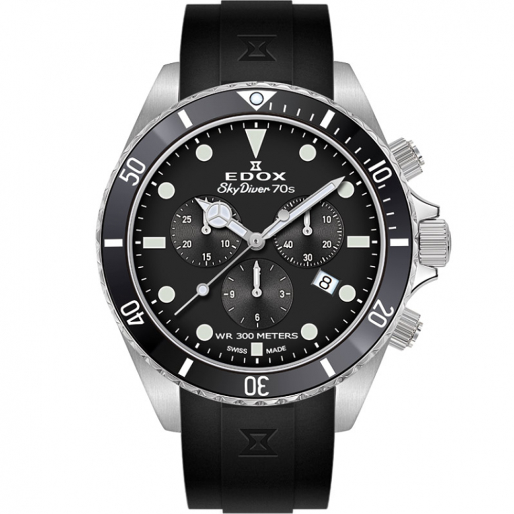 Relógio Edox Skydiver 10238-3NCA-NI