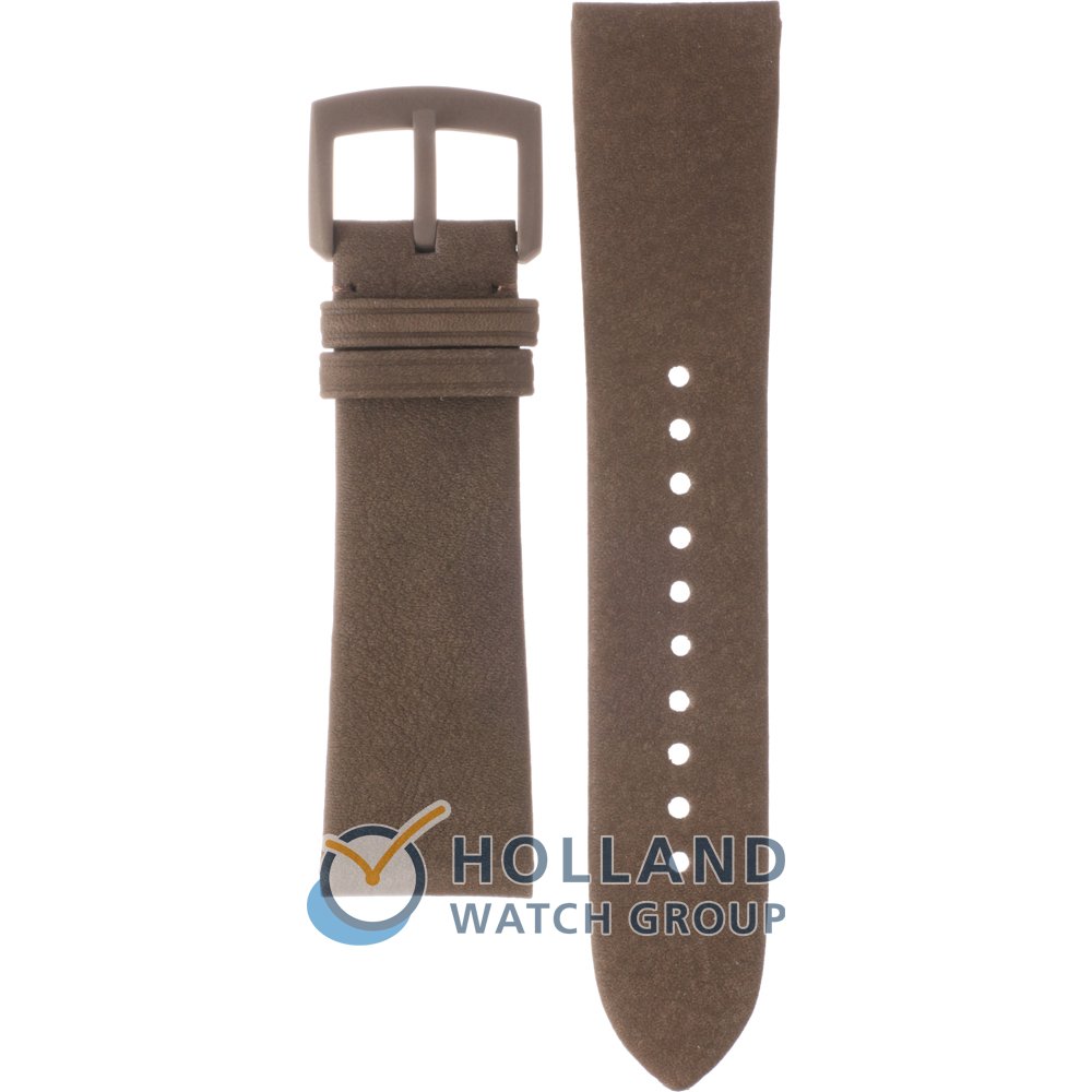emporio armani leather strap