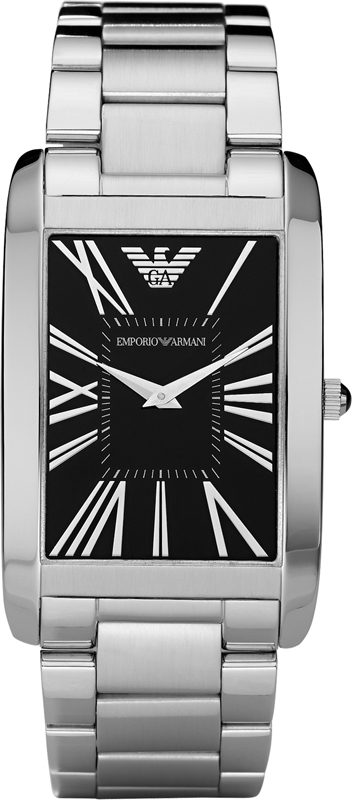 Emporio Armani Watch Time 2 Hands Marco Slim Medium AR2053